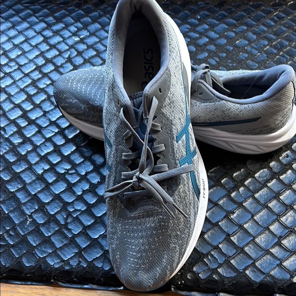 Asics Gray Running Shoes